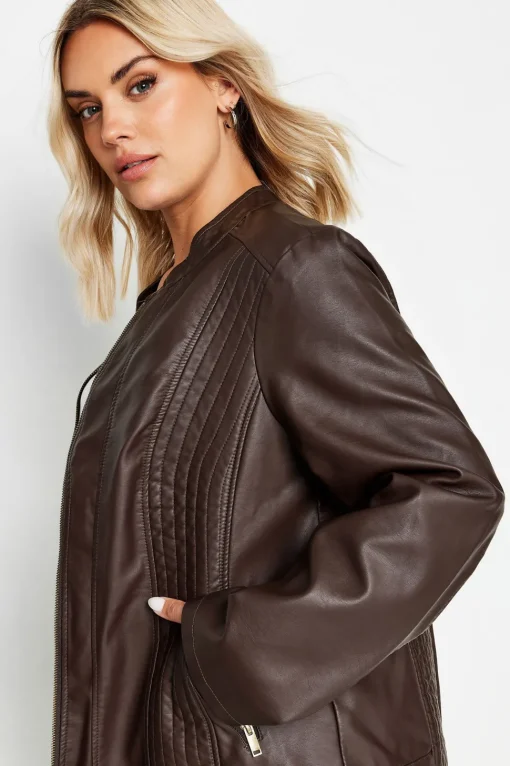 Faux Leather Jacket