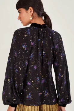 Felicia Print Blouse