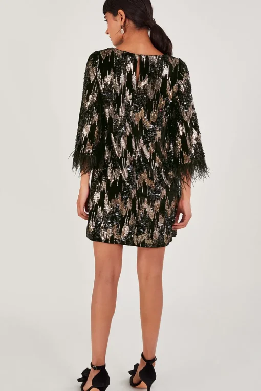 Fern Sequin Tunic Dress
