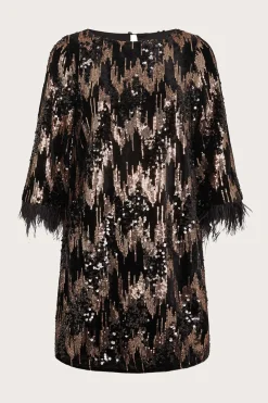 Fern Sequin Tunic Dress