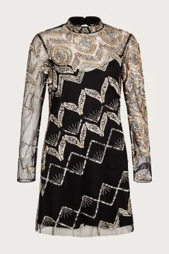 Finnley Embellished Tunic Dress in Recycled Polyester