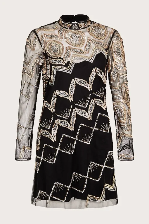 Finnley Embellished Tunic Dress in Recycled Polyester