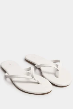 Flat Toe Thong Salndals In Standard Fit
