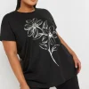 Floral Graphic Print T-Shirt