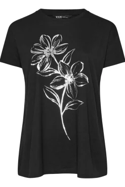 Floral Graphic Print T-Shirt