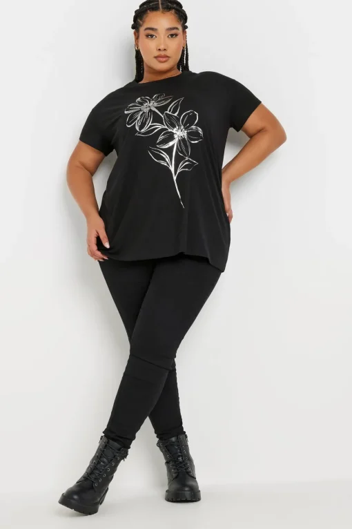 Floral Graphic Print T-Shirt