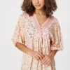 Floral Oversized Blouse Top