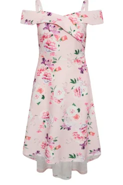 Floral Print Bardot Dress