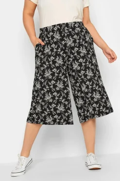 Floral Print Culottes