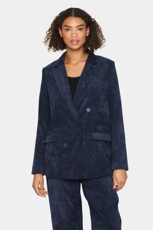 GabborSZ Double-breasted Corduroy Blazer-
