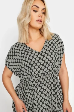 Geometric Print Tunic Top