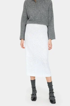 GertrudeSZ Sequin Midi Skirt-