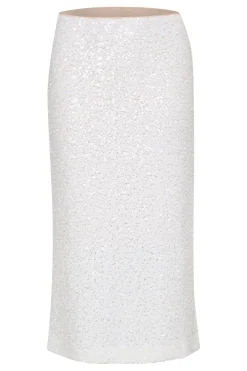 GertrudeSZ Sequin Midi Skirt-