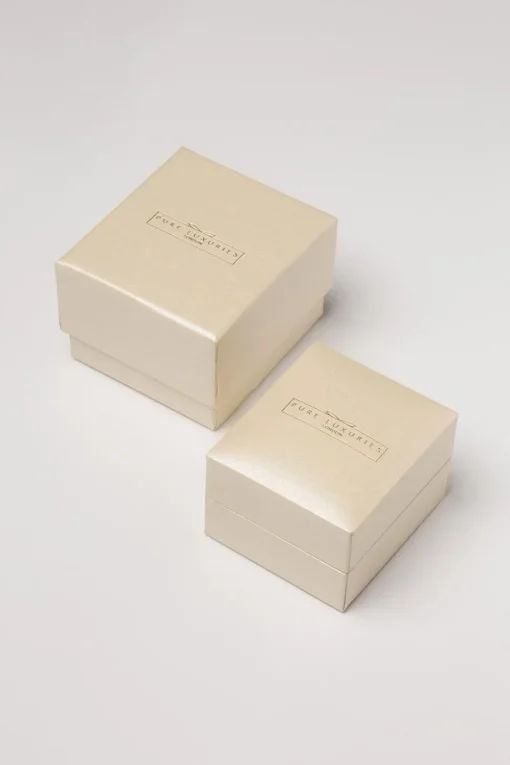 Gift Packaged 'Ines' Rhodium Plated 925 Silver Arrow Earrings