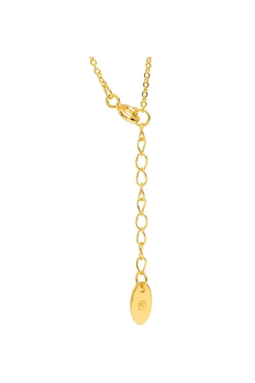 Gift Packaged 'Sumner' 18ct Yellow Gold Plated 925 Silver Heart Pendant Necklace