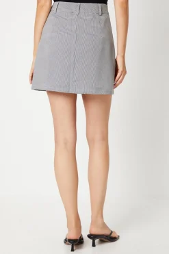 Gingham Mini Skirt