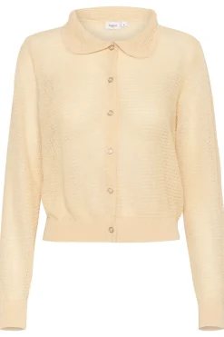 GizetteSZ Collar Button Cardigan-