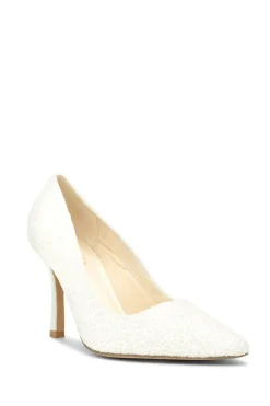 Glitter 'Cassia' High Heel Court Shoes