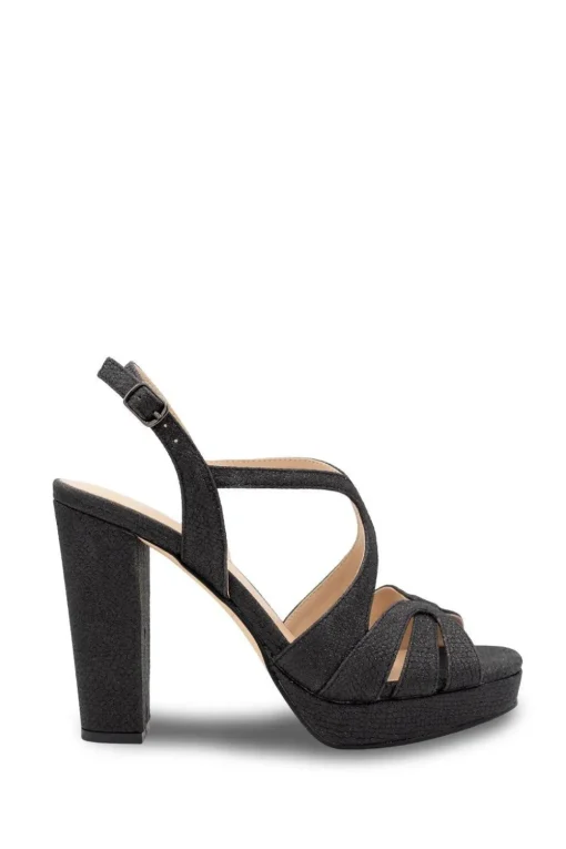 Glitter 'Rebecca' Platform Sandal