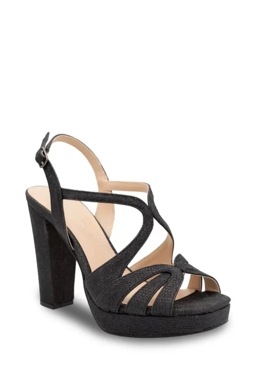 Glitter 'Rebecca' Platform Sandal