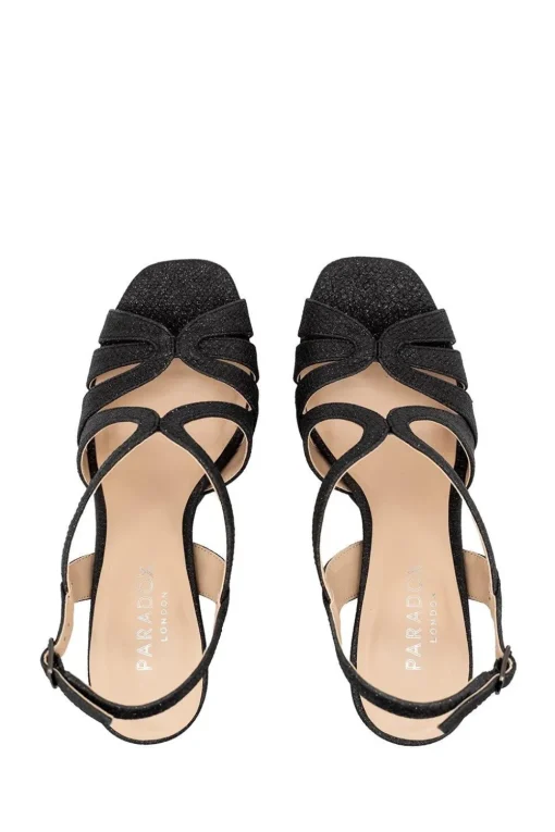 Glitter 'Rebecca' Platform Sandal