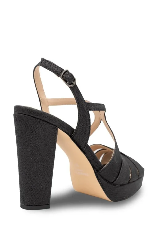 Glitter 'Rebecca' Platform Sandal