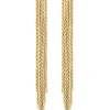 Gold Statement Snake Earrings