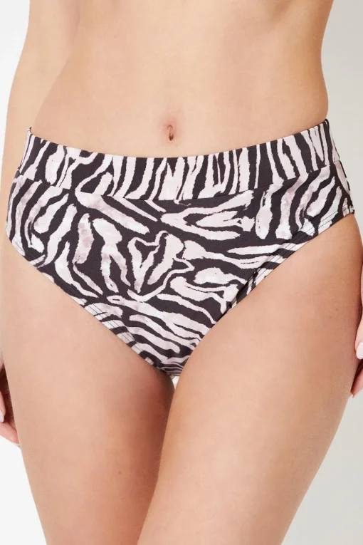 Gorgeous Animal Mid Waist Bikini Pant