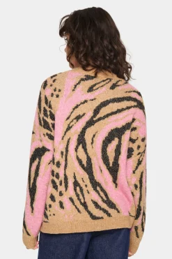 GucciaSZ Printed Casual Fit Pullover-