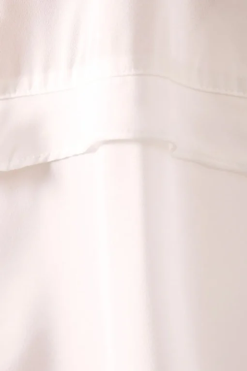 High Neck Frill Detail Blouse