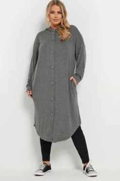 Hooded Maxi Cardigan