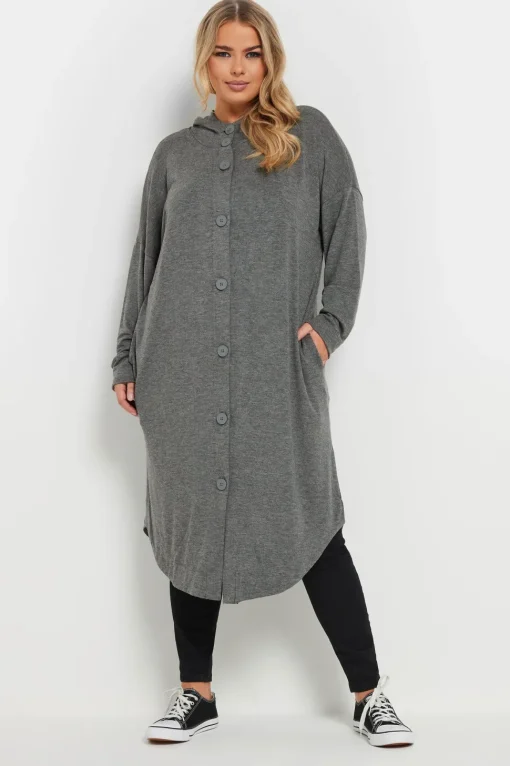 Hooded Maxi Cardigan
