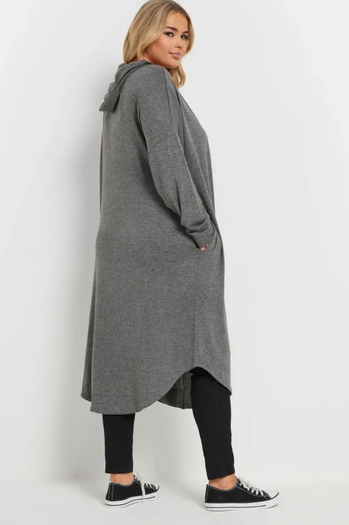 Hooded Maxi Cardigan