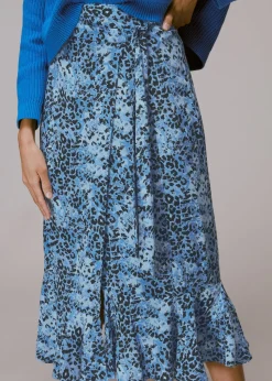 Hyena Spot Wrap Skirt-