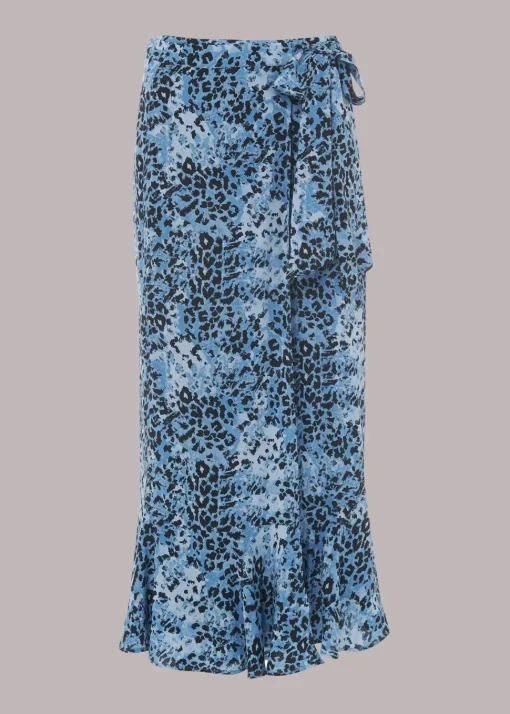 Hyena Spot Wrap Skirt-