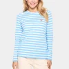 IdaliaSZ LS T-Shirt Long Sleeve T-shirt-Striped