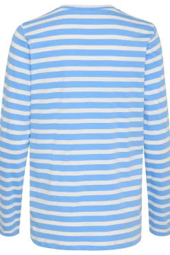 IdaliaSZ LS T-Shirt Long Sleeve T-shirt-Striped