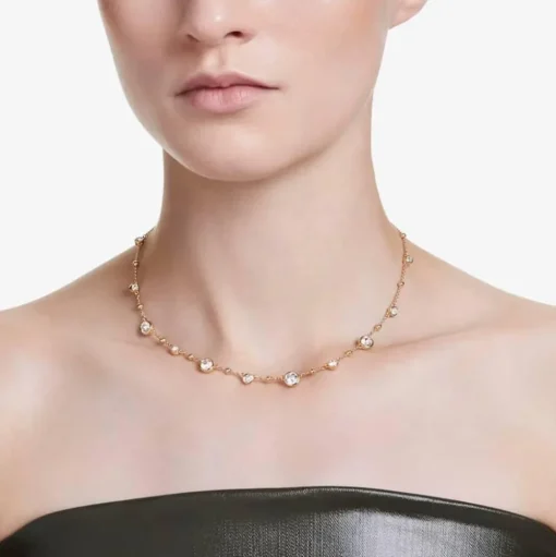 Imber Gold Plated Scattered Necklace 5680090