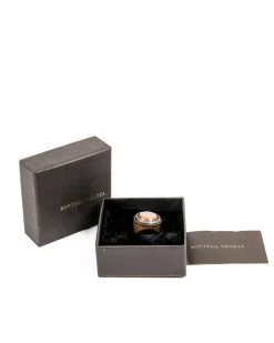 Intrecciato Wood Ring