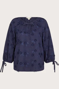 Ivy Floral Embroidered Blouse