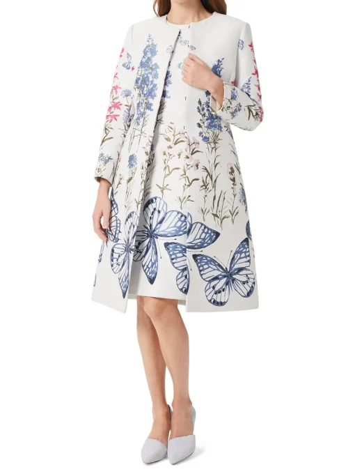 Jennifer Coat-Floral