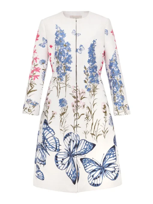 Jennifer Coat-Floral
