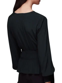 Jenny Peplum Top-Plain