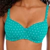 Jewel Cove Sweetheart Bikini Top - Marine Marine
