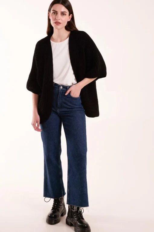 Knitted Mid Length Cardigan
