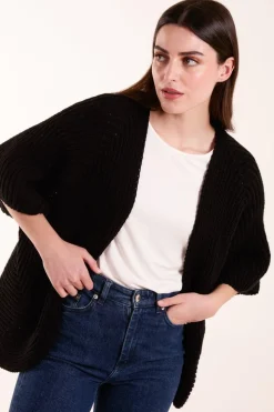 Knitted Mid Length Cardigan