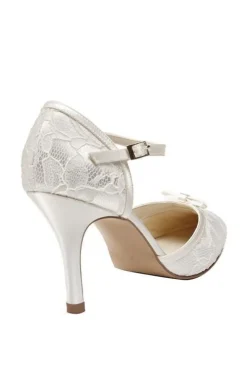 Lace 'Devotion' Mid Heel Stiletto Pointed Shoes