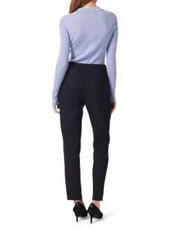 Laurel Tapered Trousers-Plain