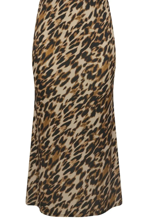 Leopard Print Maxi Skirt