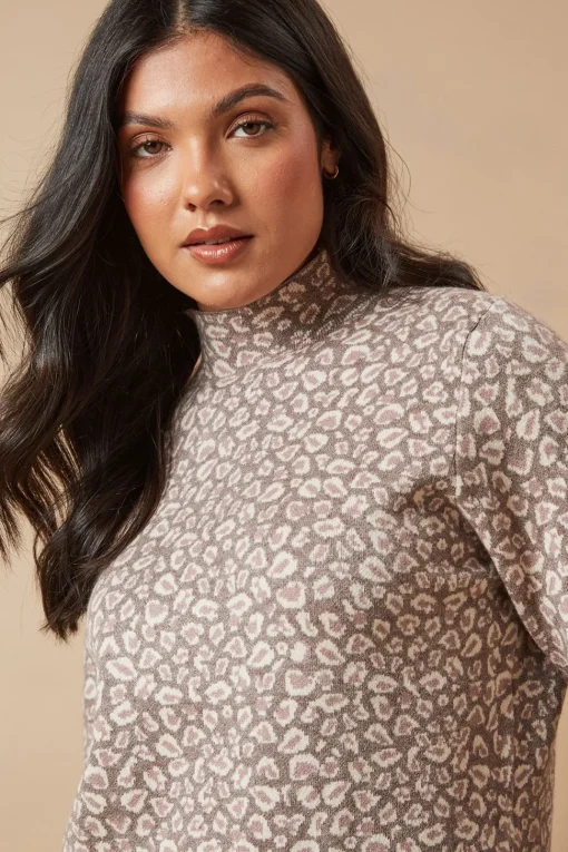 Leopard Print Mini Dress
